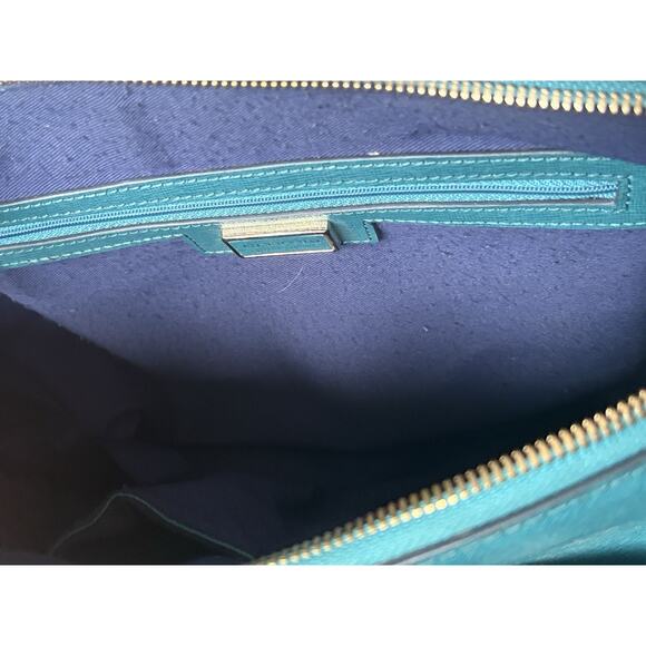 Cromia Italian Leather Handbag Purse – Peacock Luxe Designer Christmas Gift $465 - Picture 6 of 14